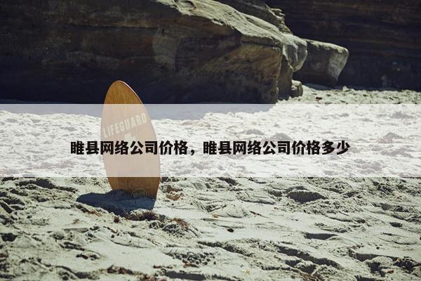 睢县网络公司价格，睢县网络公司价格多少