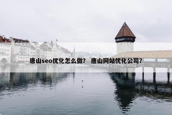 唐山seo优化怎么做？ 唐山网站优化公司？