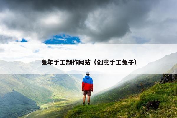 兔年手工制作网站（创意手工兔子）