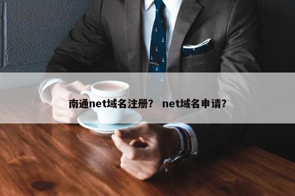 南通net域名注册？ net域名申请？