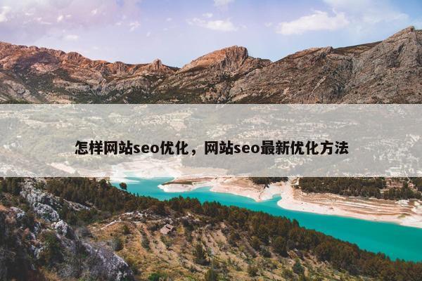 怎样网站seo优化，网站seo最新优化方法