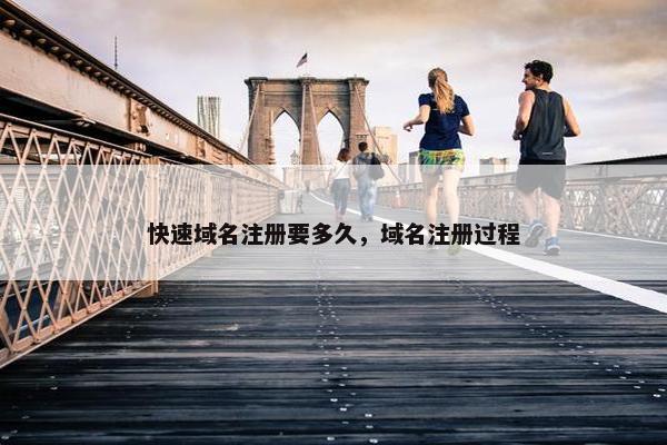 快速域名注册要多久，域名注册过程