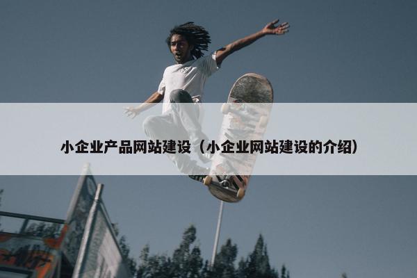 小企业产品网站建设（小企业网站建设的介绍）