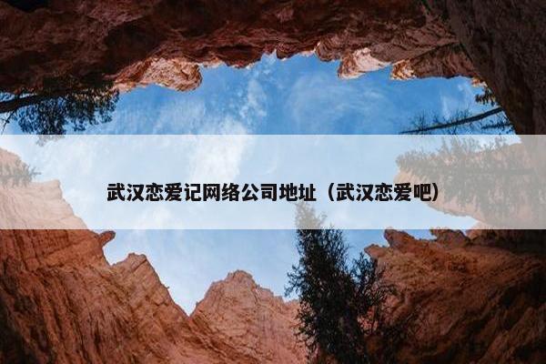 武汉恋爱记网络公司地址（武汉恋爱吧）