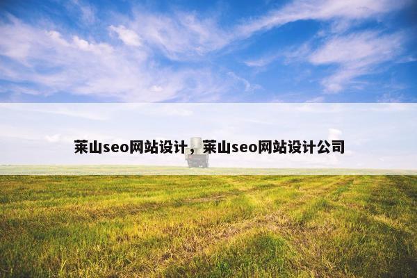 莱山seo网站设计，莱山seo网站设计公司