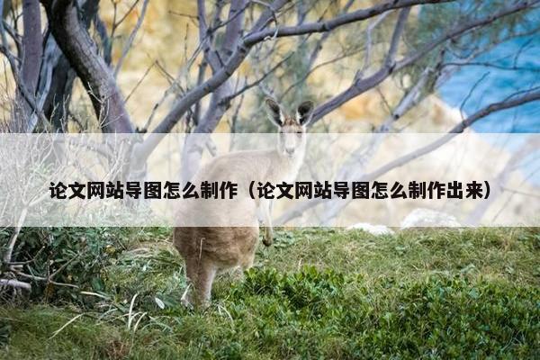 论文网站导图怎么制作（论文网站导图怎么制作出来）