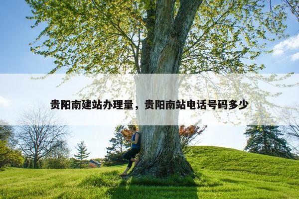 贵阳南建站办理量，贵阳南站电话号码多少