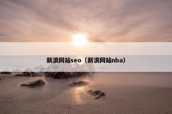 新浪网站seo（新浪网站nba）
