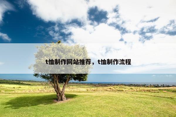 t恤制作网站推荐，t恤制作流程