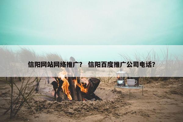 信阳网站网络推广？ 信阳百度推广公司电话？