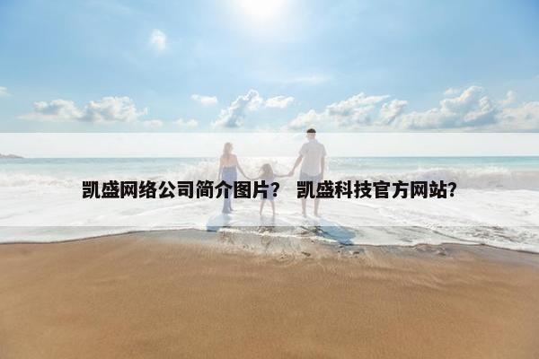 凯盛网络公司简介图片？ 凯盛科技官方网站？