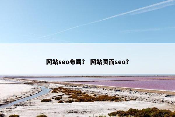 网站seo布局？ 网站页面seo？
