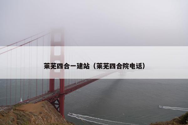 莱芜四合一建站（莱芜四合院电话）