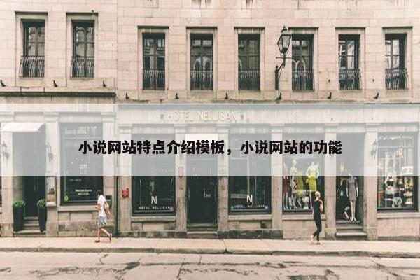 小说网站特点介绍模板，小说网站的功能