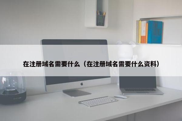在注册域名需要什么（在注册域名需要什么资料）