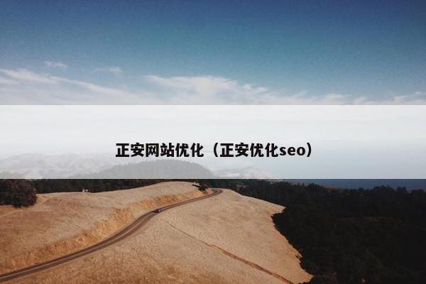 正安网站优化（正安优化seo）