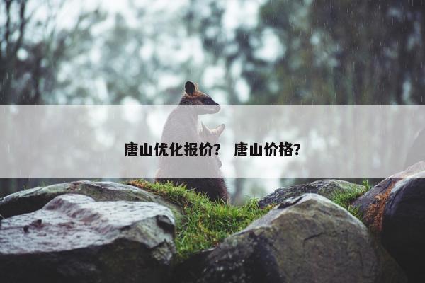 唐山优化报价？ 唐山价格？