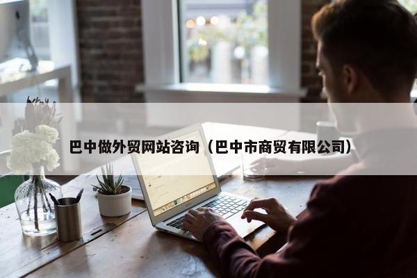 巴中做外贸网站咨询（巴中市商贸有限公司）