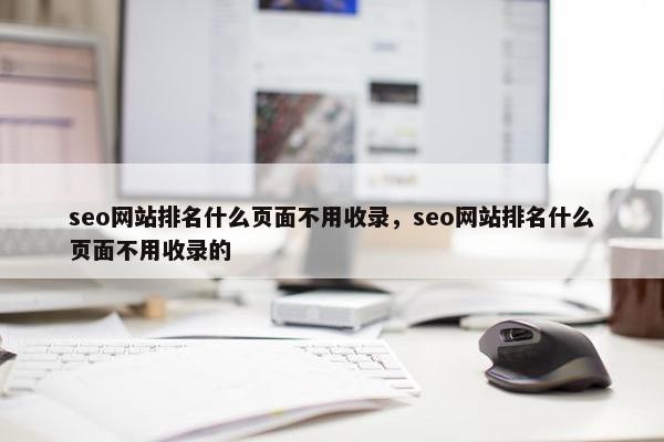 seo网站排名什么页面不用收录，seo网站排名什么页面不用收录的