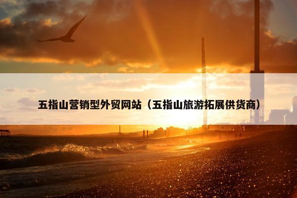 五指山营销型外贸网站（五指山旅游拓展供货商）