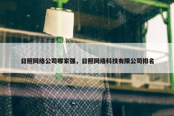 日照网络公司哪家强，日照网络科技有限公司排名