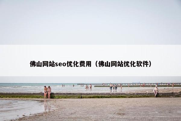 佛山网站seo优化费用（佛山网站优化软件）