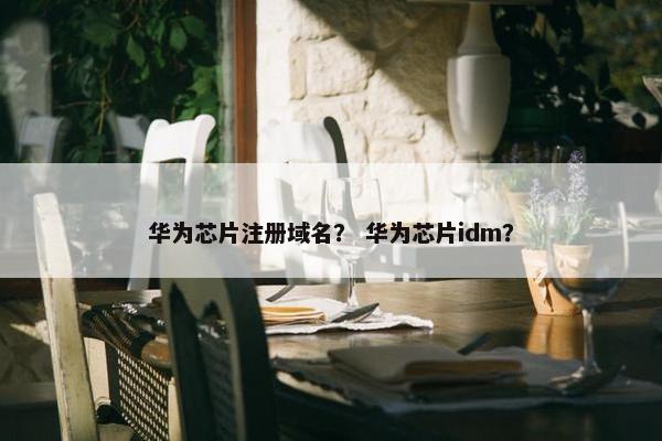 华为芯片注册域名？ 华为芯片idm？