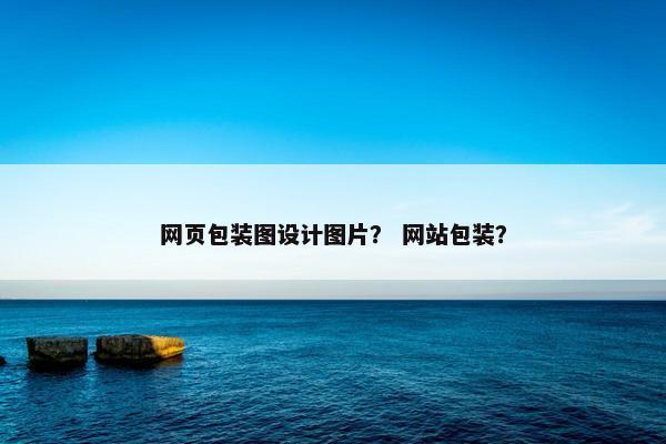 网页包装图设计图片？ 网站包装？