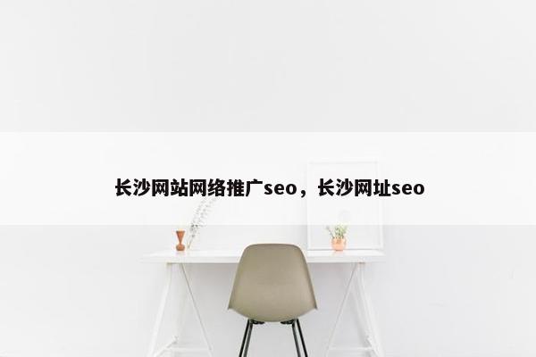 长沙网站网络推广seo，长沙网址seo