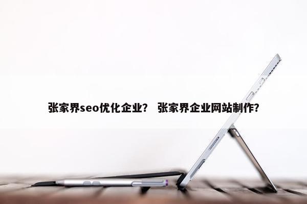 张家界seo优化企业？ 张家界企业网站制作？