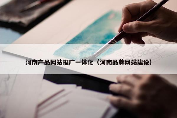 河南产品网站推广一体化（河南品牌网站建设）