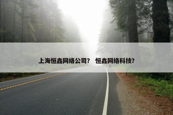 上海恒鑫网络公司？ 恒鑫网络科技？
