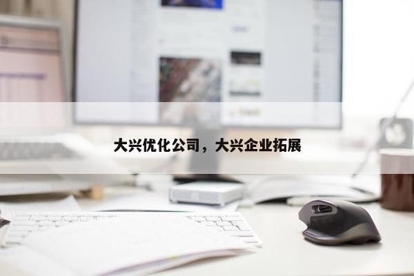 大兴优化公司，大兴企业拓展
