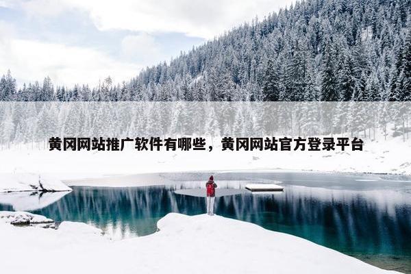 黄冈网站推广软件有哪些，黄冈网站官方登录平台