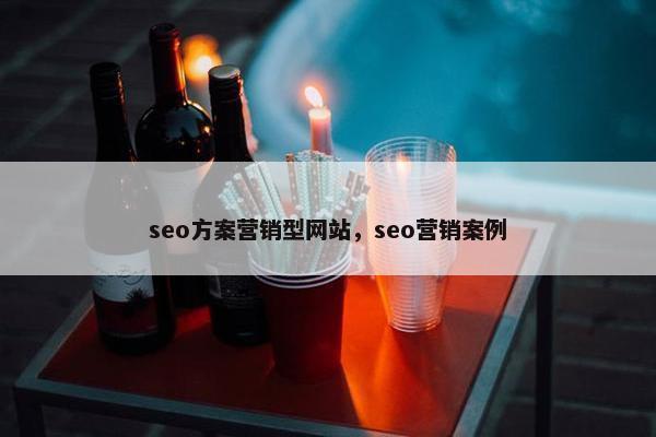 seo方案营销型网站，seo营销案例