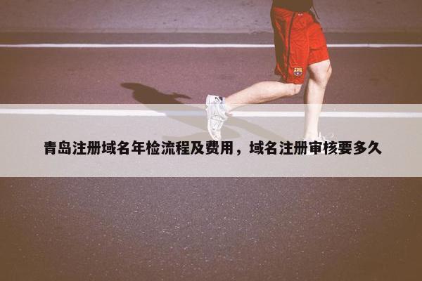 青岛注册域名年检流程及费用，域名注册审核要多久