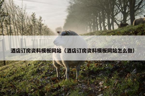 酒店订房资料模板网站（酒店订房资料模板网站怎么做）