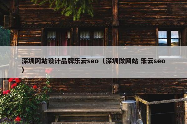 深圳网站设计品牌乐云seo（深圳做网站 乐云seo）