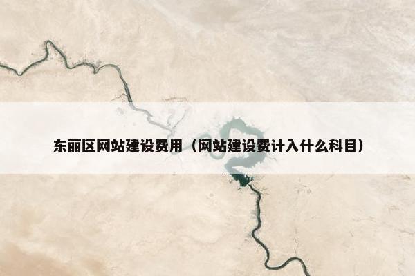 东丽区网站建设费用（网站建设费计入什么科目）