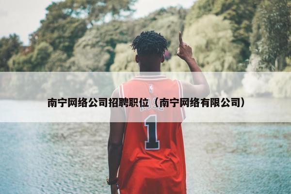 南宁网络公司招聘职位（南宁网络有限公司）