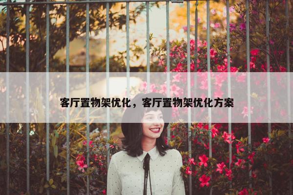客厅置物架优化，客厅置物架优化方案