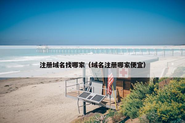 注册域名找哪家（域名注册哪家便宜）