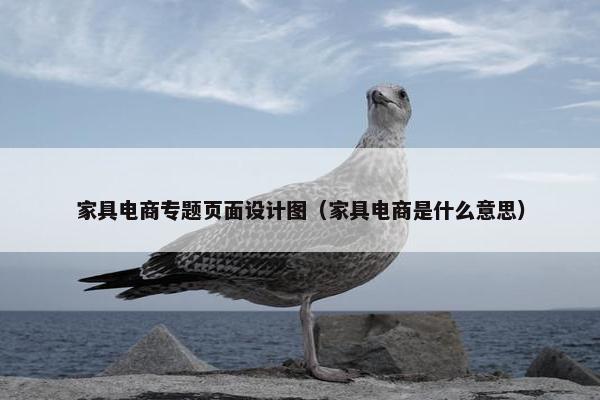 家具电商专题页面设计图（家具电商是什么意思）