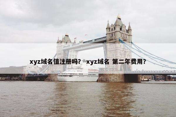 xyz域名值注册吗？ xyz域名 第二年费用？