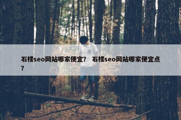 石楼seo网站哪家便宜？ 石楼seo网站哪家便宜点？