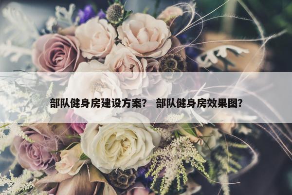 部队健身房建设方案？ 部队健身房效果图？