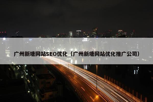 广州新塘网站SEO优化（广州新塘网站优化推广公司）