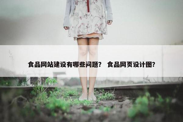 食品网站建设有哪些问题？ 食品网页设计图？