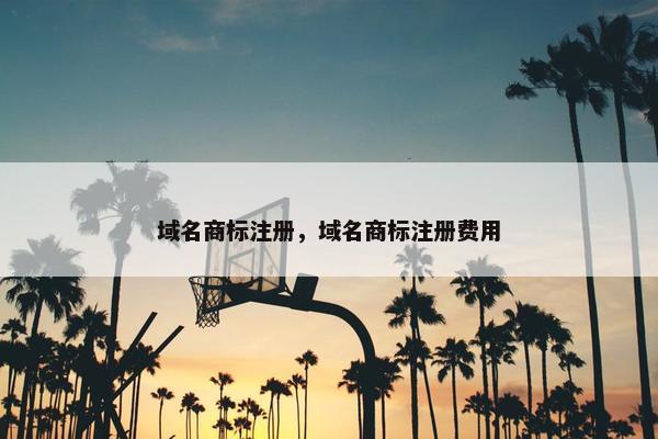 域名商标注册，域名商标注册费用