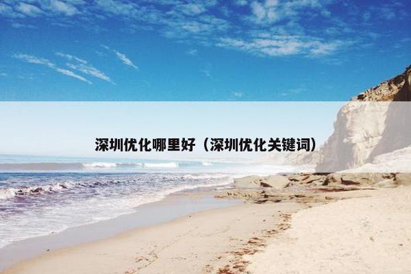 深圳优化哪里好（深圳优化关键词）